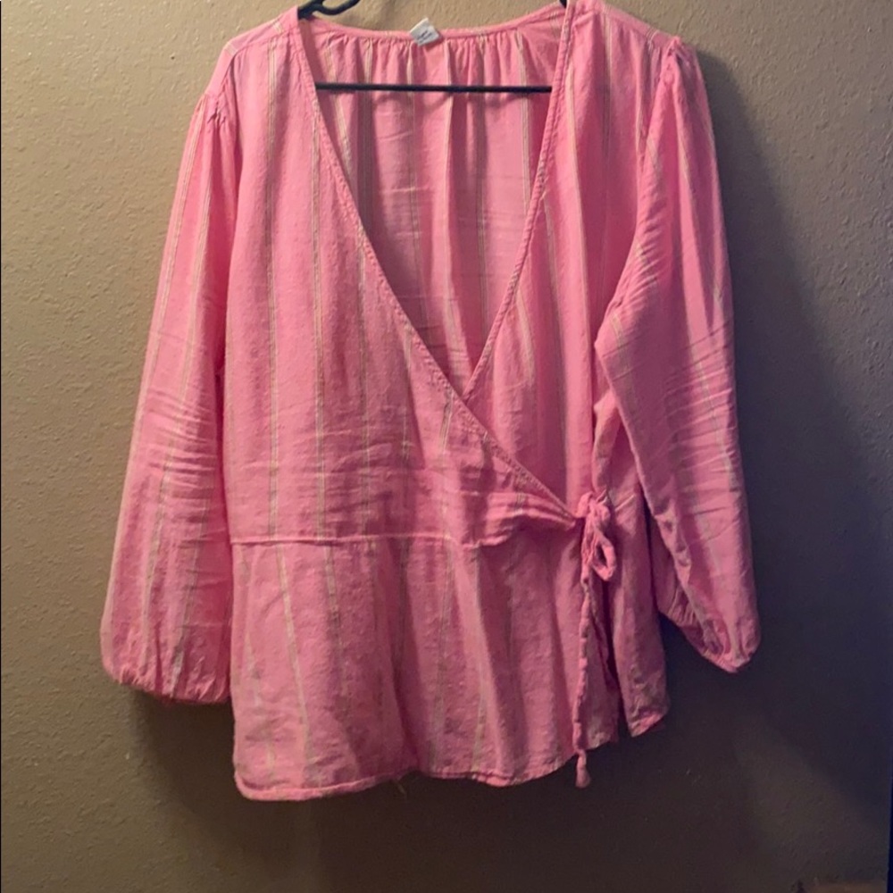 Wrap around top